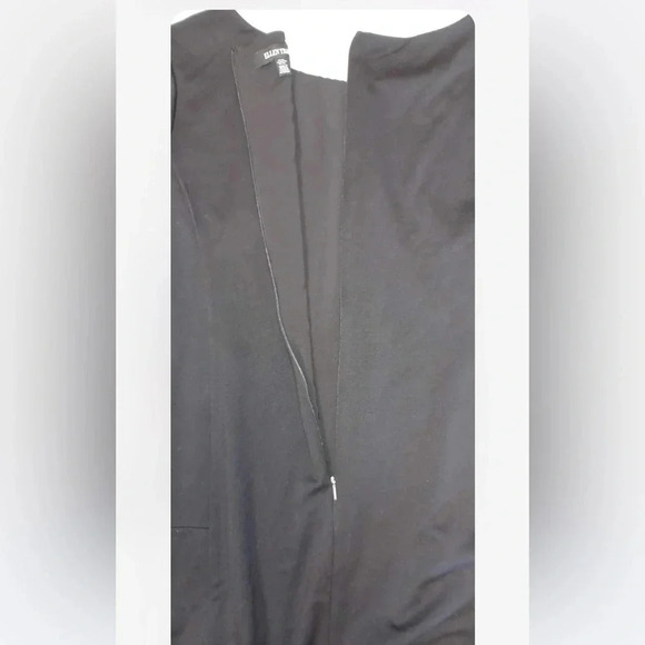 Ellen  Tracy Knee Length Black Dress Size XL - Picture 8 of 10